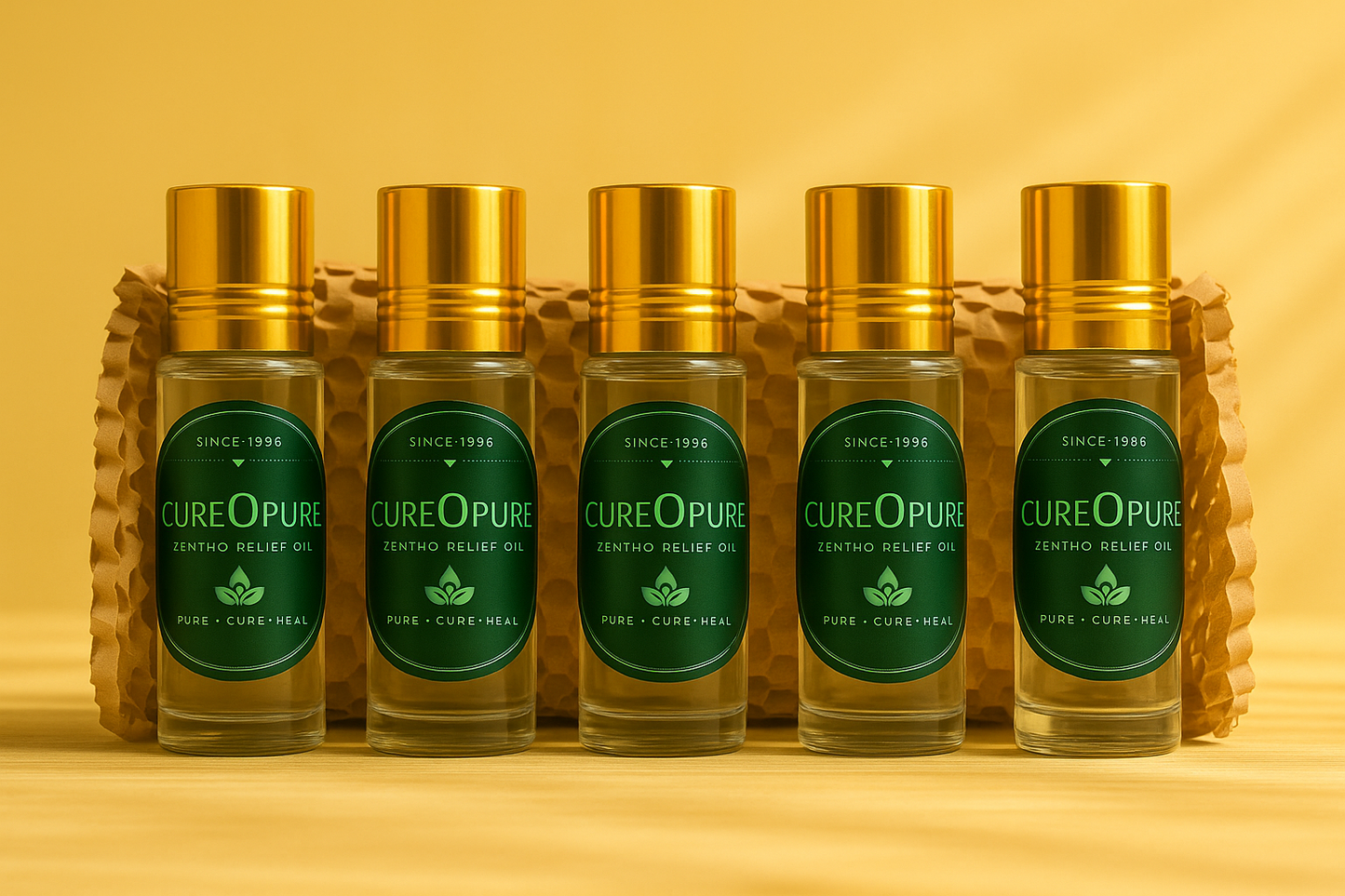 Zentho Homemade Pain Relief Oil - Combo Pack