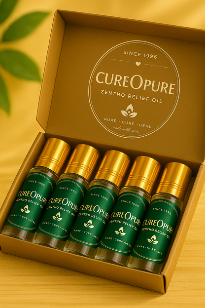 Zentho Homemade Pain Relief Oil - Combo Pack